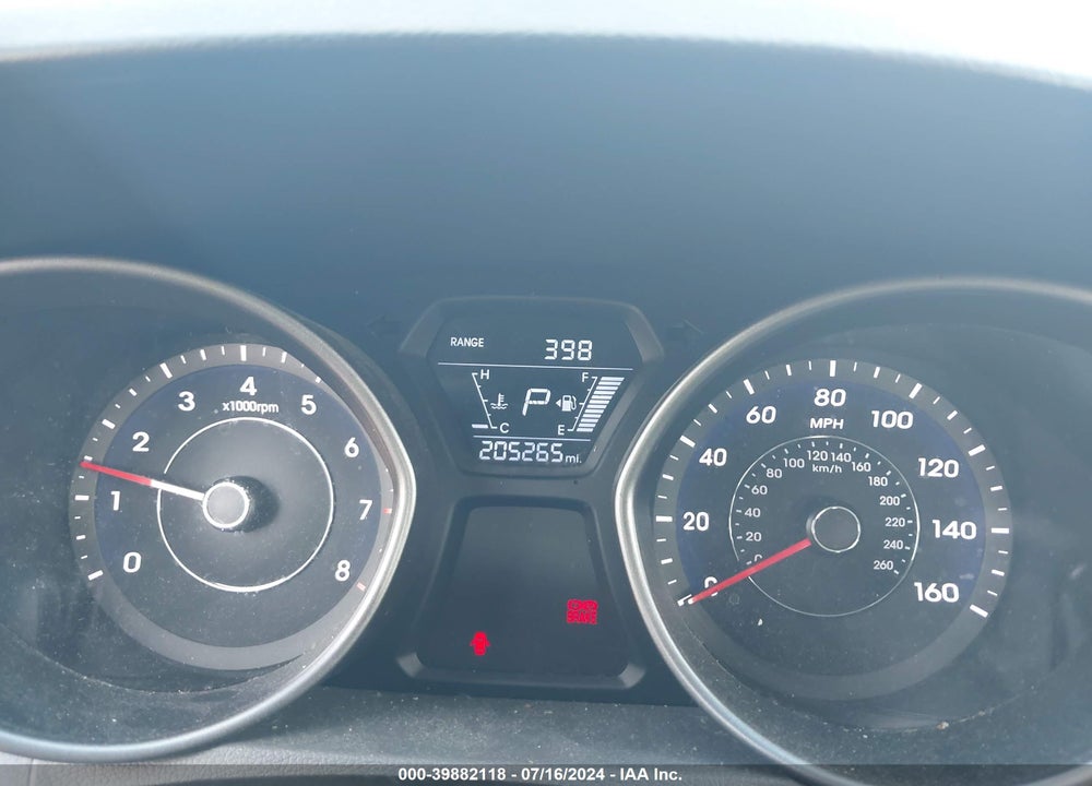 2014 HYUNDAI ELANTRA SE VIN: 5NPDH4AE6EH498503