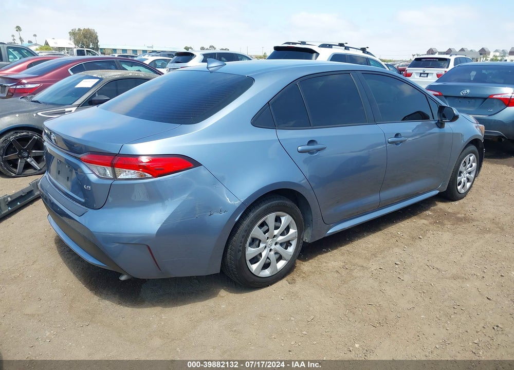 2022 TOYOTA COROLLA LE VIN: JTDEPMAE2NJ228392