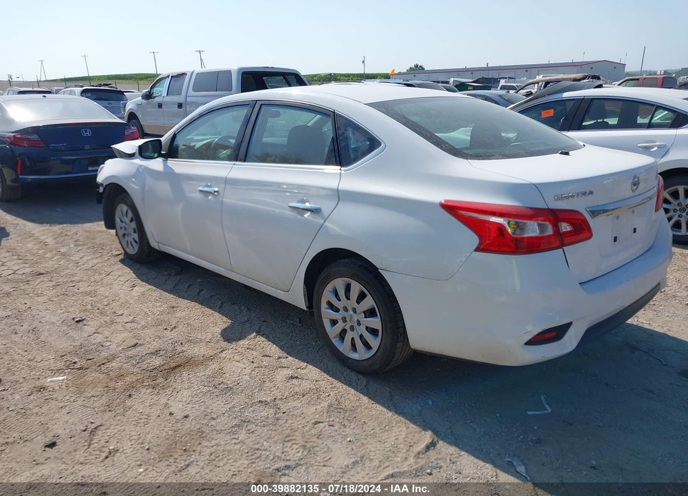 2019 NISSAN SENTRA S VIN: 3N1AB7AP3KY359647