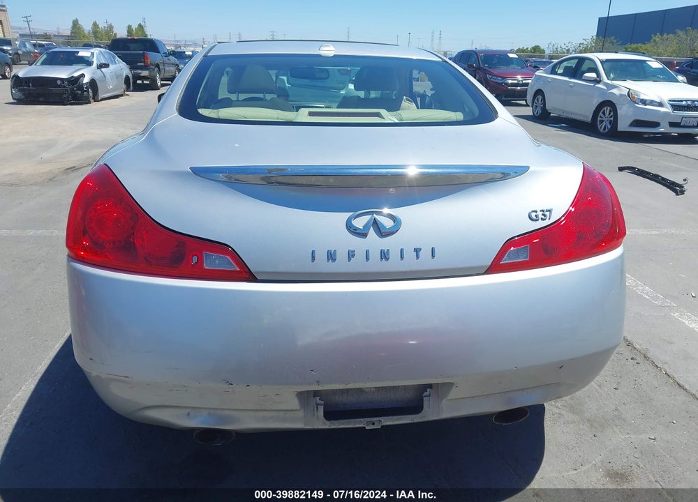 2008 INFINITI G37 JOURNEY VIN: JNKCV64E98M110734