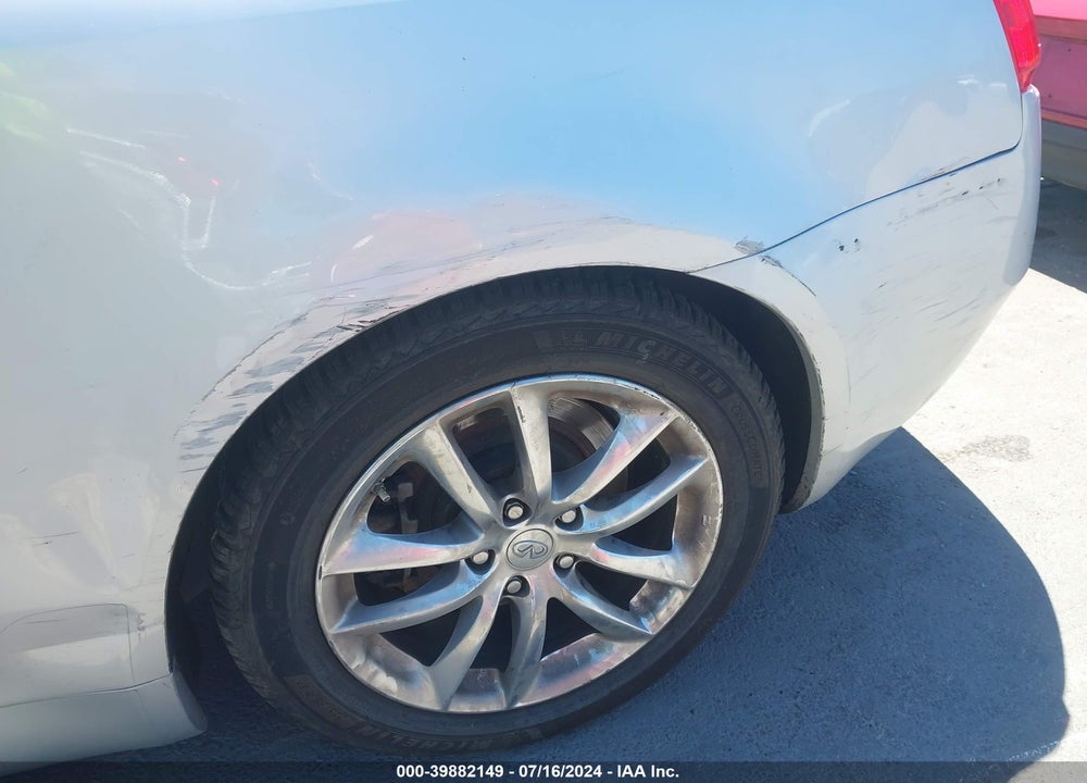 2008 INFINITI G37 JOURNEY VIN: JNKCV64E98M110734