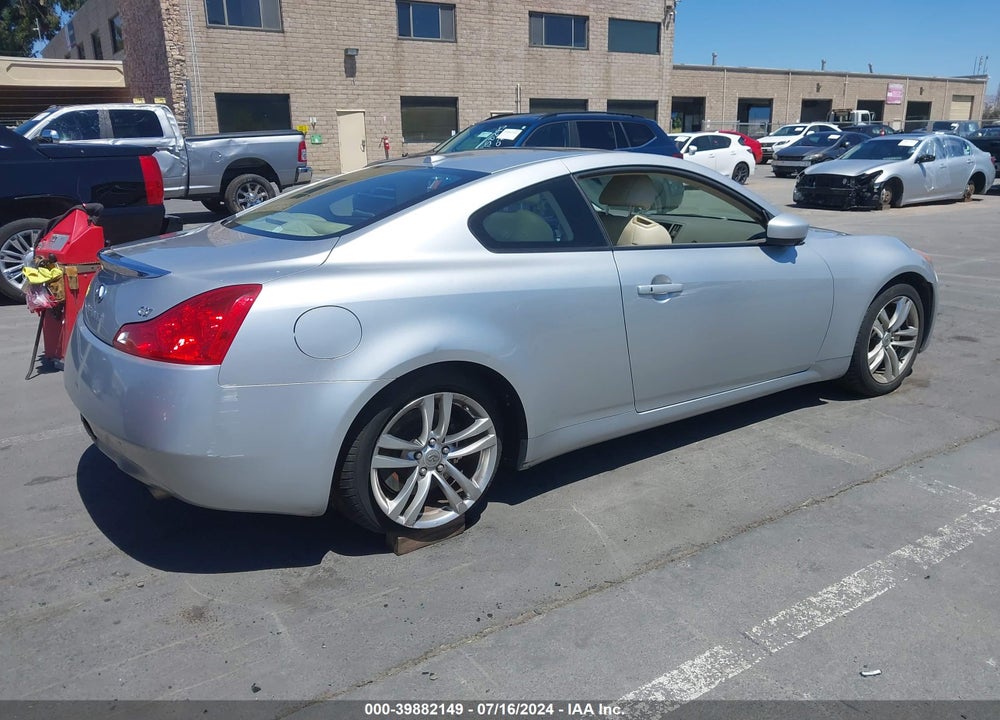 2008 INFINITI G37 JOURNEY VIN: JNKCV64E98M110734