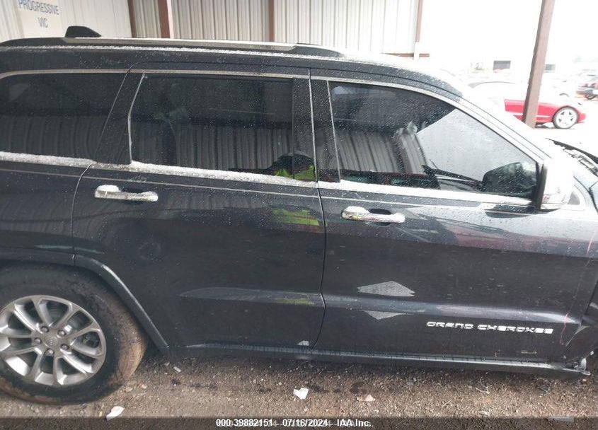 2016 JEEP GRAND CHEROKEE LIMITED VIN: 1C4RJEBG0GC383149