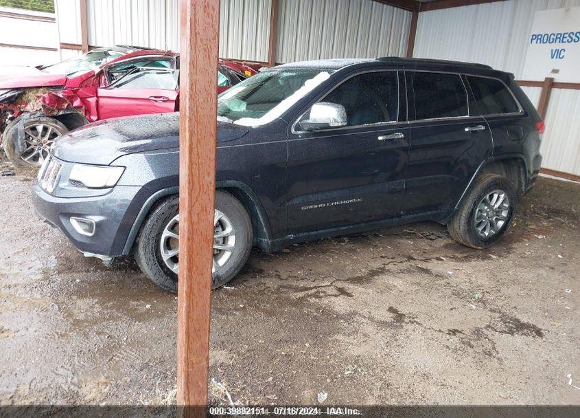 2016 JEEP GRAND CHEROKEE LIMITED VIN: 1C4RJEBG0GC383149
