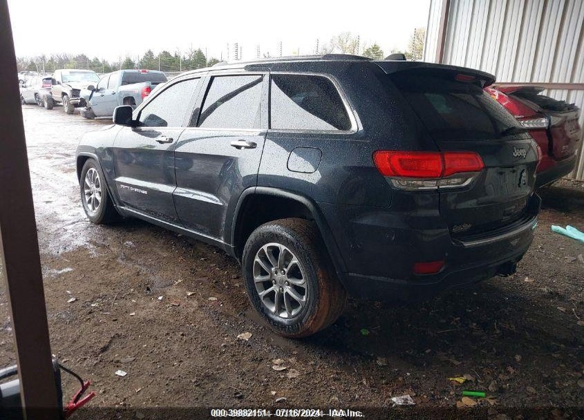 2016 JEEP GRAND CHEROKEE LIMITED VIN: 1C4RJEBG0GC383149