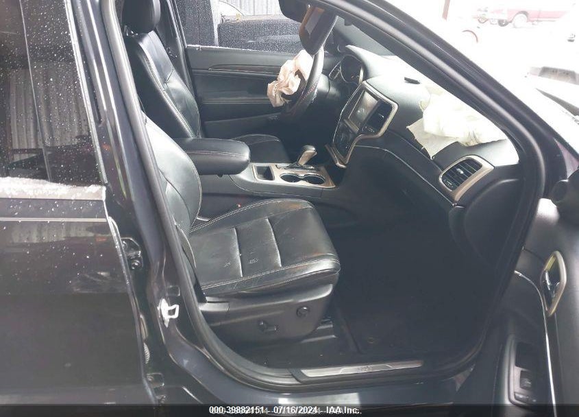 2016 JEEP GRAND CHEROKEE LIMITED VIN: 1C4RJEBG0GC383149