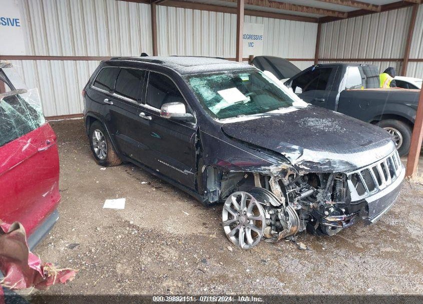 2016 JEEP GRAND CHEROKEE LIMITED VIN: 1C4RJEBG0GC383149