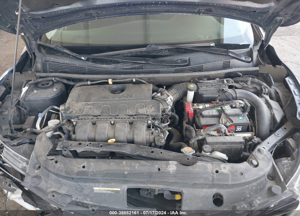 2018 NISSAN SENTRA SV VIN: 3N1AB7AP9JL649211