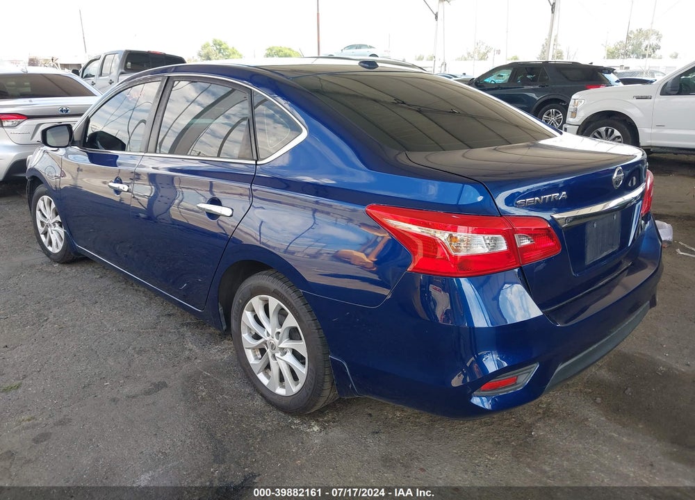 2018 NISSAN SENTRA SV VIN: 3N1AB7AP9JL649211