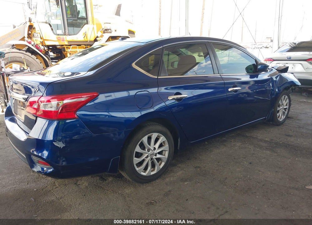 2018 NISSAN SENTRA SV VIN: 3N1AB7AP9JL649211