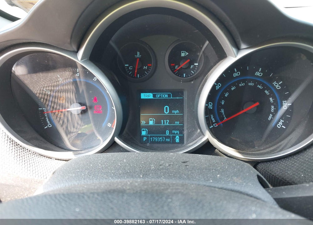 2013 CHEVROLET CRUZE 1LT AUTO VIN: 1G1PC5SB6D7185226