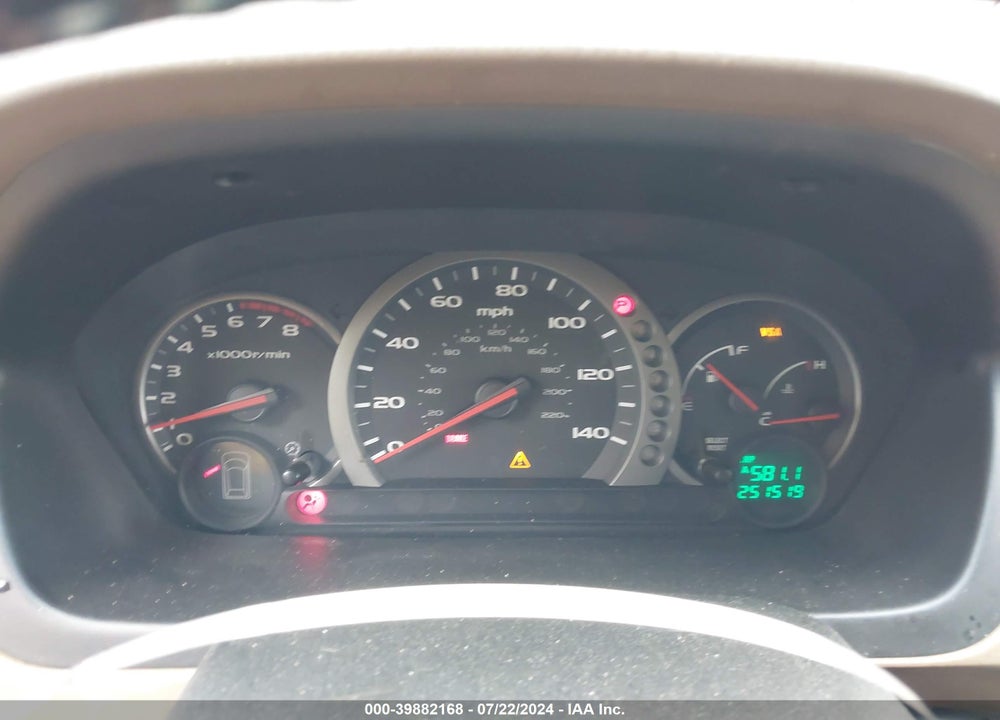 2005 HONDA PILOT EX-L VIN: 5FNYF18615B018998