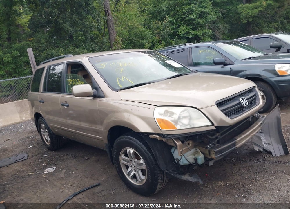 2005 HONDA PILOT EX-L VIN: 5FNYF18615B018998