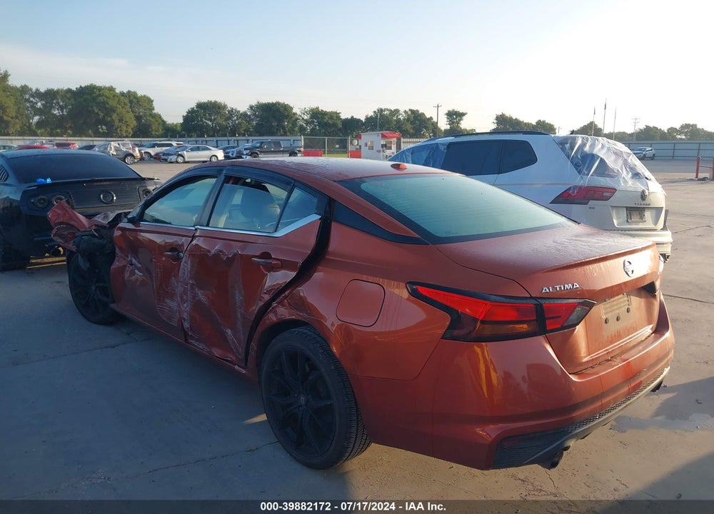 2020 NISSAN ALTIMA SR FWD VIN: 1N4BL4CV2LC134452