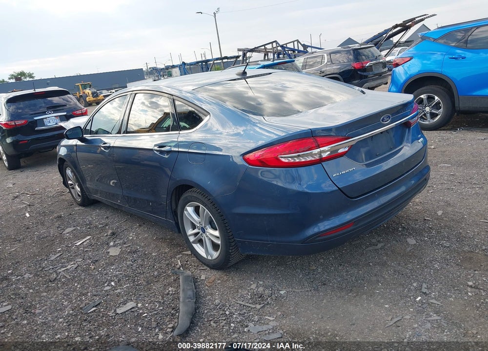 2018 FORD FUSION SE VIN: 3FA6P0HD5JR259703