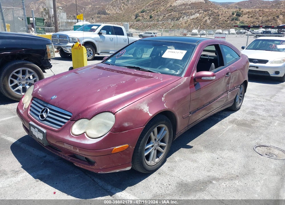 2002 MERCEDES-BENZ C 230 VIN: WDBRN47J42A237794