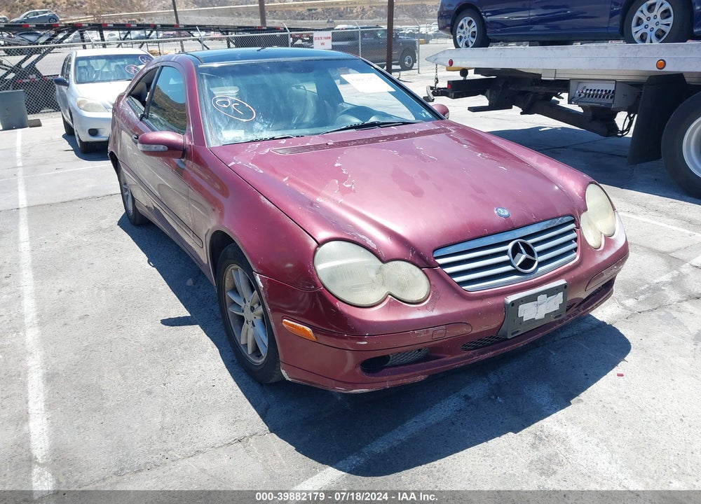 2002 MERCEDES-BENZ C 230 VIN: WDBRN47J42A237794