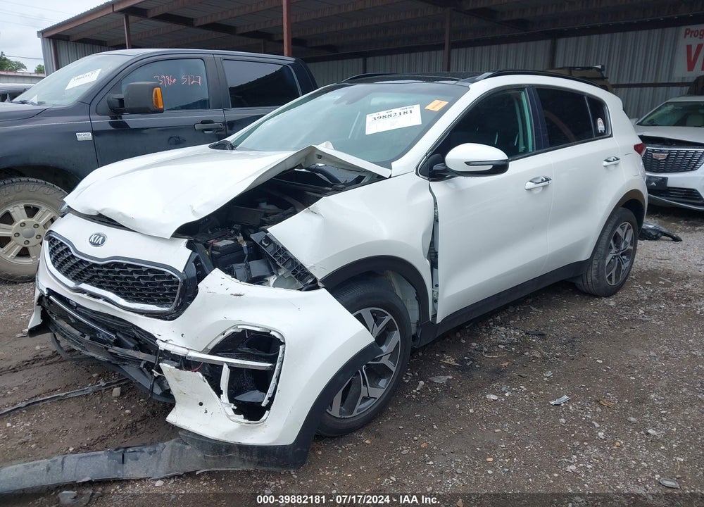 2021 KIA SPORTAGE EX VIN: KNDPN3AC8M7853799
