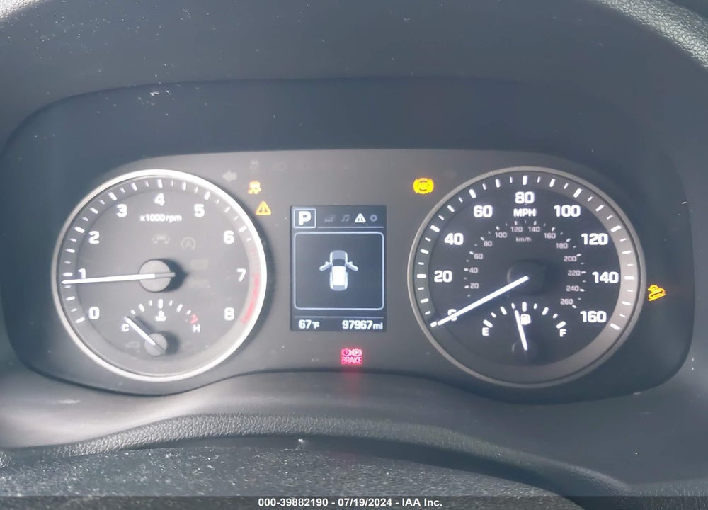 2017 HYUNDAI TUCSON SE VIN: KM8J23A46HU276894