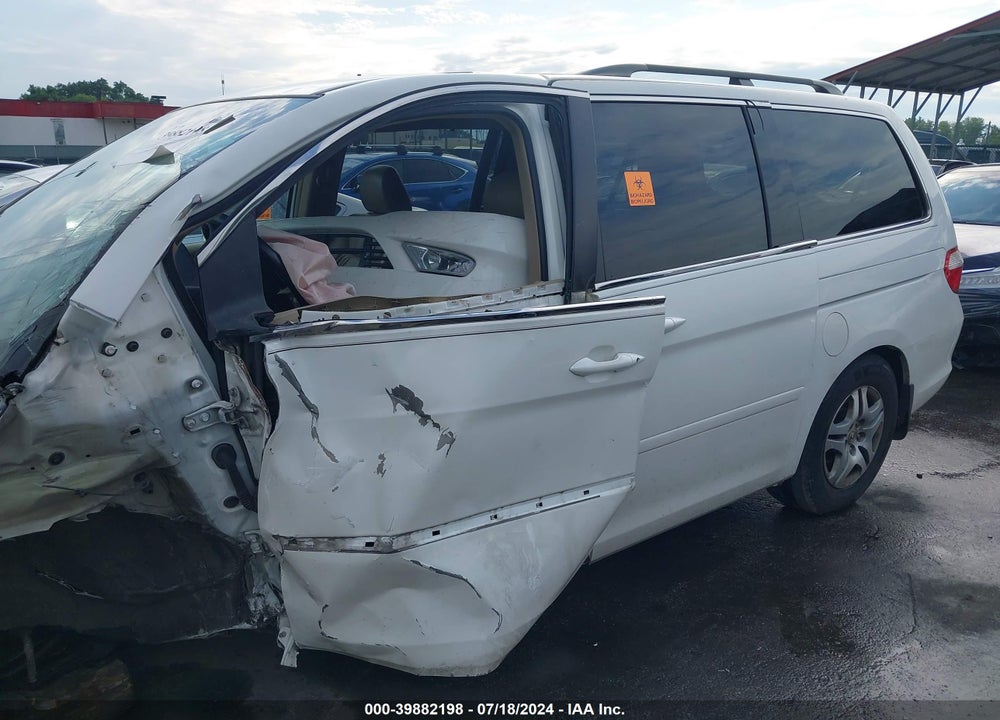 2006 HONDA ODYSSEY EX-L VIN: 5FNRL386X6B416530