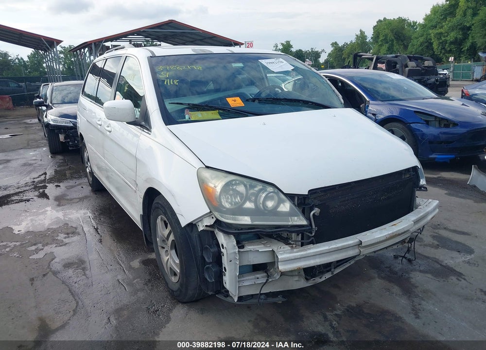 2006 HONDA ODYSSEY EX-L VIN: 5FNRL386X6B416530
