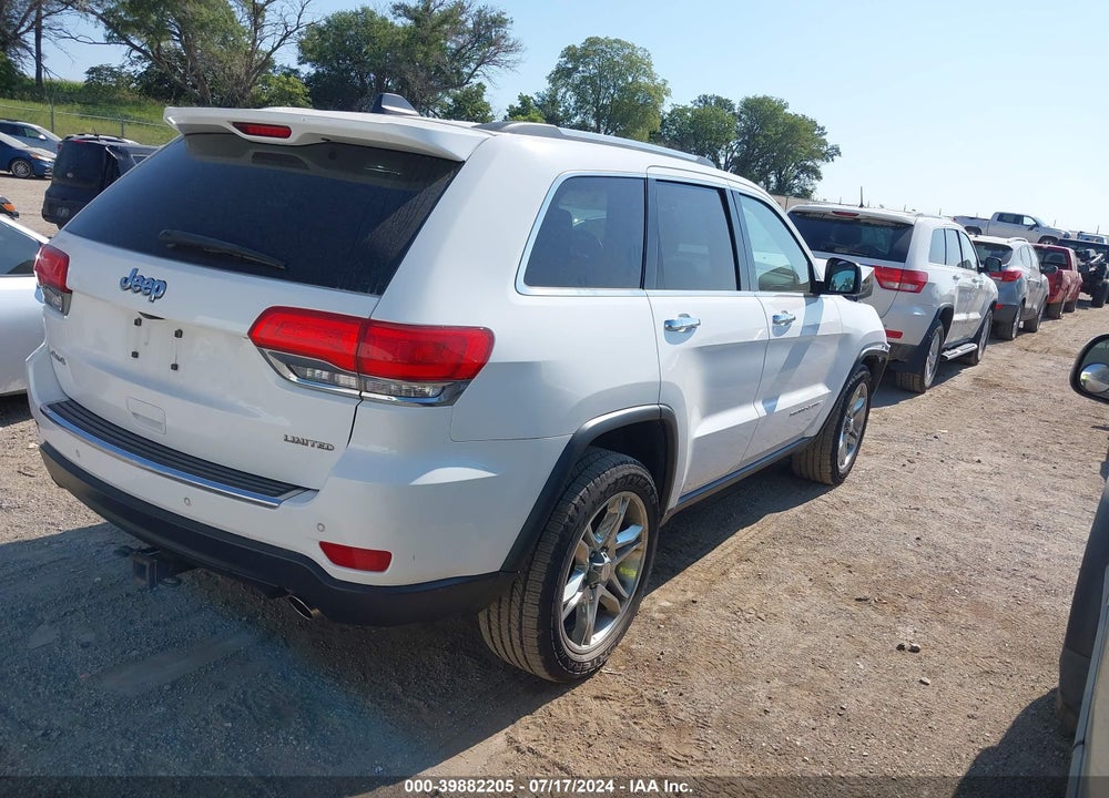 2016 JEEP GRAND CHEROKEE VIN: 1C4RJFBG4GC410827