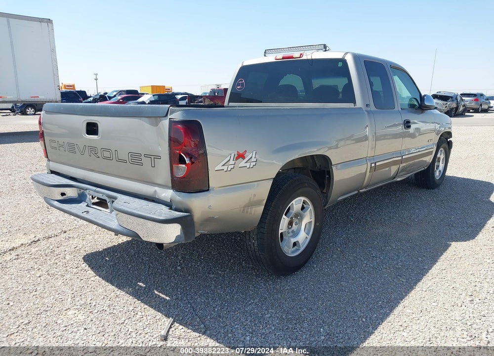 2002 CHEVROLET SILVERADO 1500 LS VIN: 1GCEC19T22Z293303