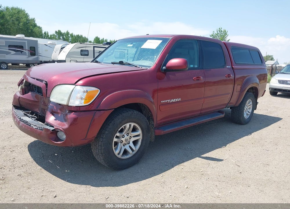 2006 TOYOTA TUNDRA LIMITED V8 VIN: 5TBDT48186S533290