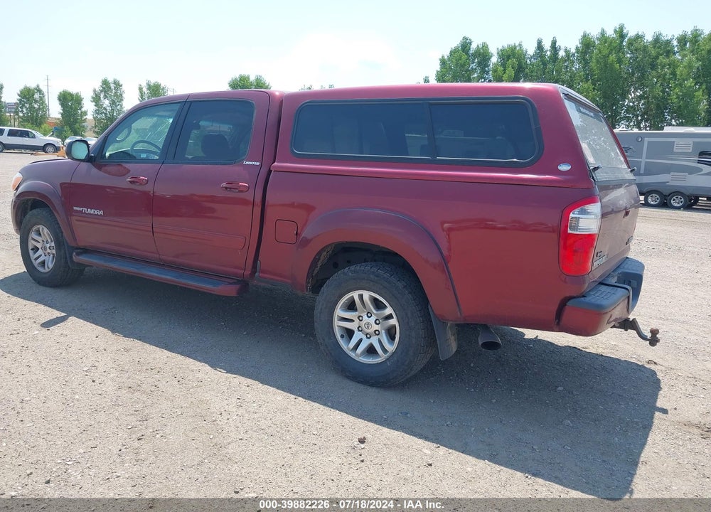 2006 TOYOTA TUNDRA LIMITED V8 VIN: 5TBDT48186S533290