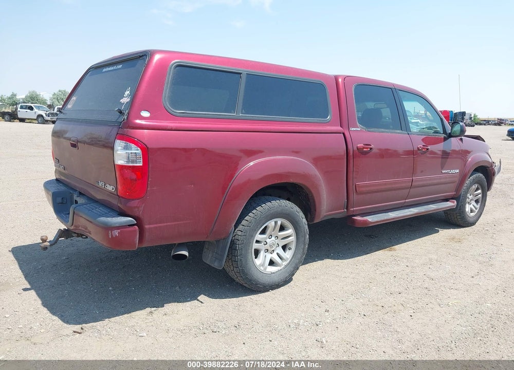 2006 TOYOTA TUNDRA LIMITED V8 VIN: 5TBDT48186S533290