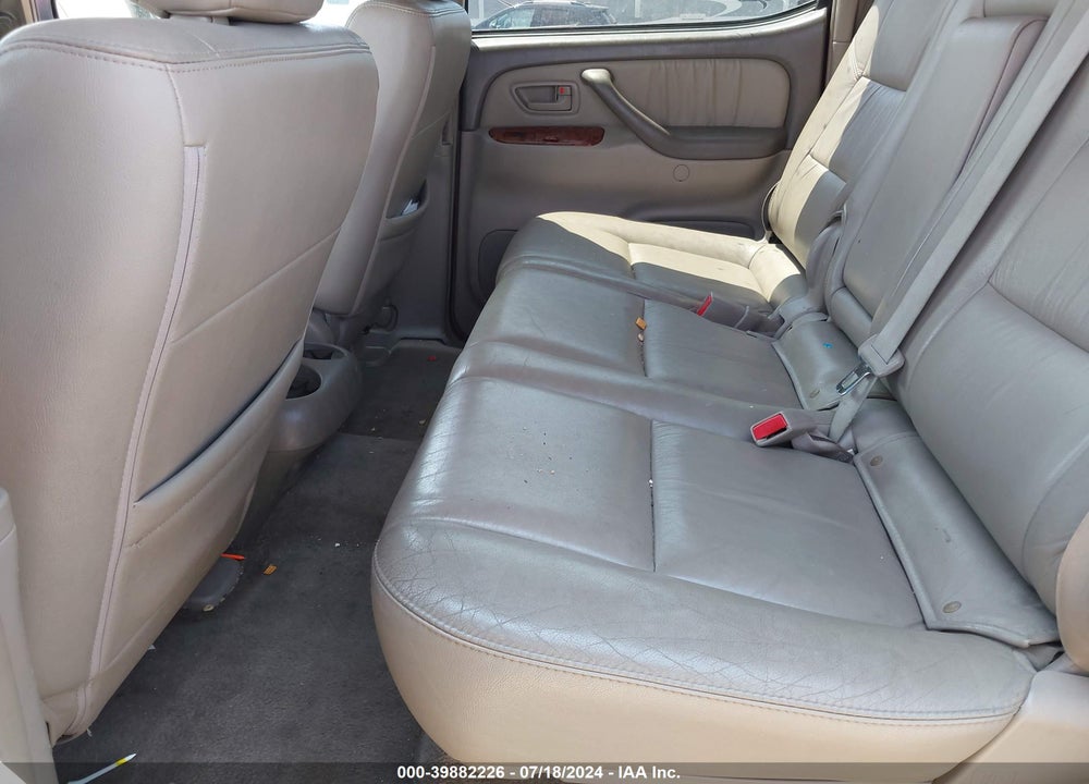 2006 TOYOTA TUNDRA LIMITED V8 VIN: 5TBDT48186S533290