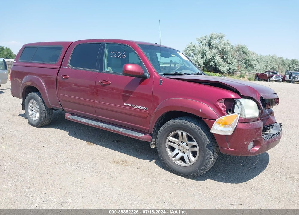 2006 TOYOTA TUNDRA LIMITED V8 VIN: 5TBDT48186S533290