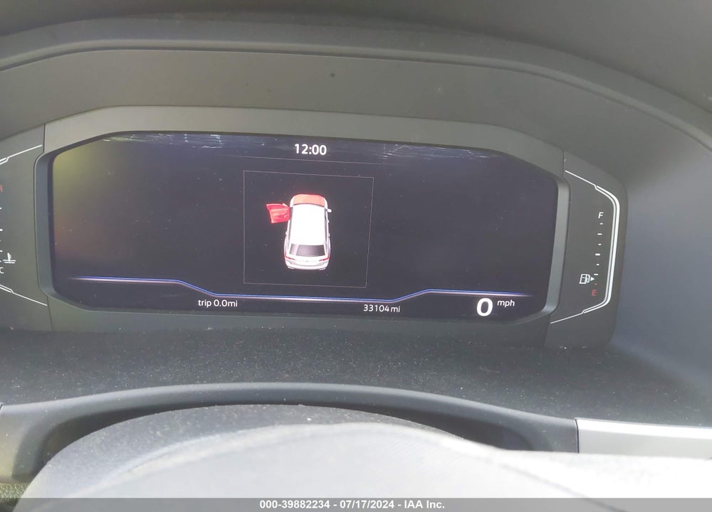 2022 VOLKSWAGEN ATLAS 3.6L V6 SEL VIN: 1V2BR2CA5NC528099