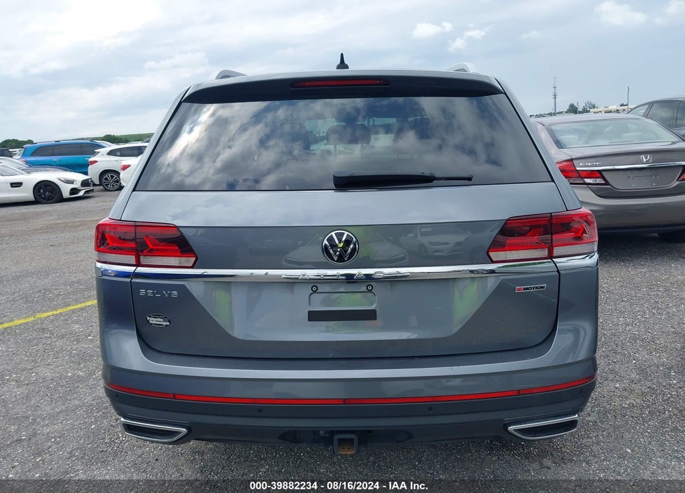 2022 VOLKSWAGEN ATLAS 3.6L V6 SEL VIN: 1V2BR2CA5NC528099