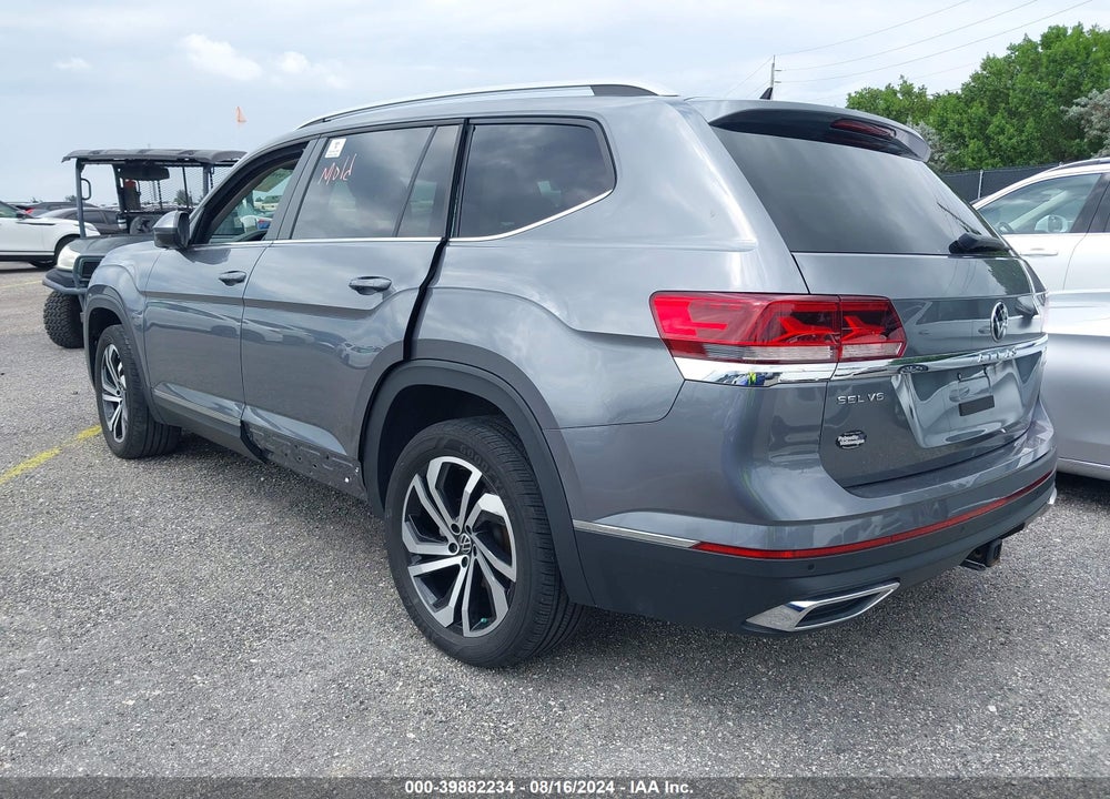 2022 VOLKSWAGEN ATLAS 3.6L V6 SEL VIN: 1V2BR2CA5NC528099