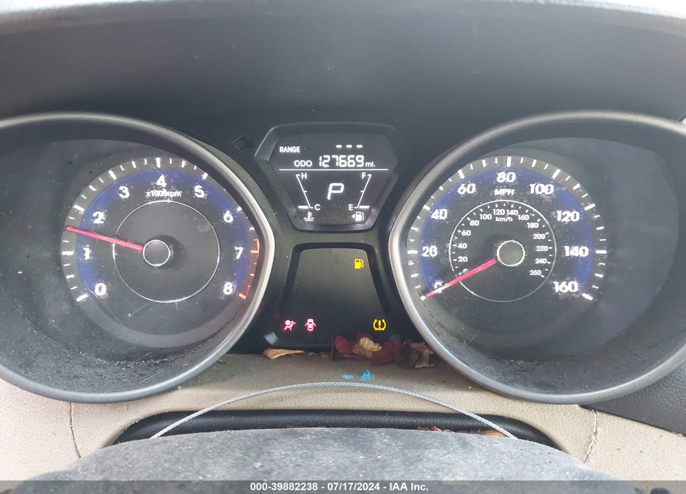 2013 HYUNDAI ELANTRA LIMITED VIN: 5NPDH4AEXDH213221