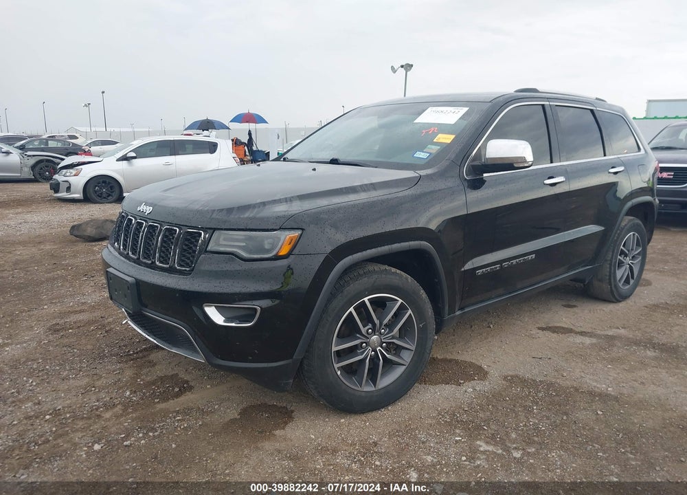 2017 JEEP GRAND CHEROKEE LIMITED 4X2 VIN: 1C4RJEBG2HC832915