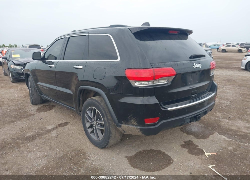 2017 JEEP GRAND CHEROKEE LIMITED 4X2 VIN: 1C4RJEBG2HC832915
