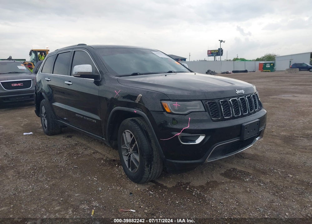 2017 JEEP GRAND CHEROKEE LIMITED 4X2 VIN: 1C4RJEBG2HC832915