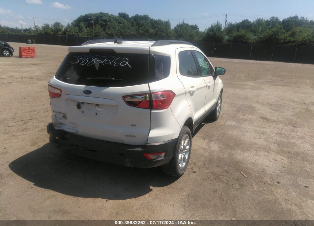 2019 FORD ECOSPORT VIN: MAJ6S3GL8KC283695