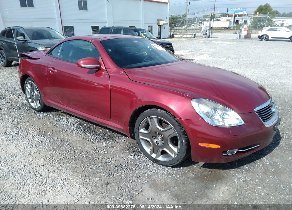 2008 LEXUS SC 430 VIN: JTHFN45Y189017316