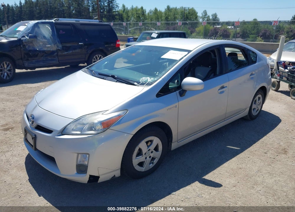 2010 TOYOTA PRIUS II VIN: JTDKN3DUXA0220529
