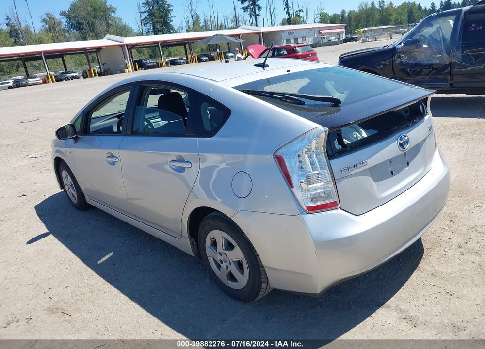 2010 TOYOTA PRIUS II VIN: JTDKN3DUXA0220529