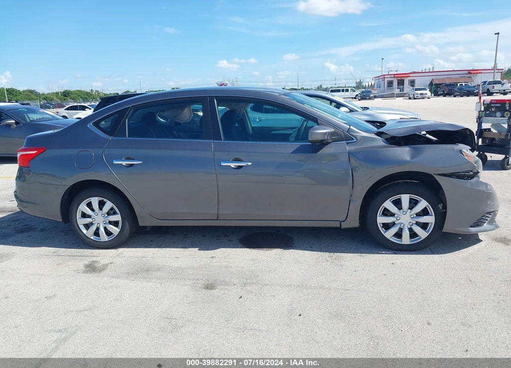2019 NISSAN SENTRA S VIN: 3N1AB7AP5KY251305