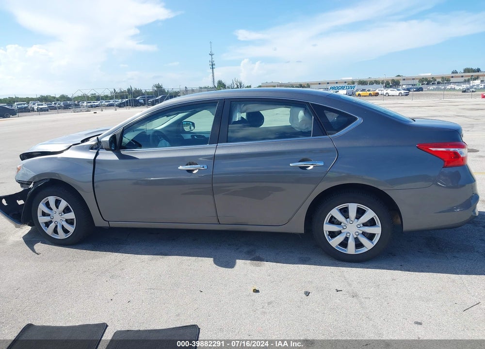 2019 NISSAN SENTRA S VIN: 3N1AB7AP5KY251305