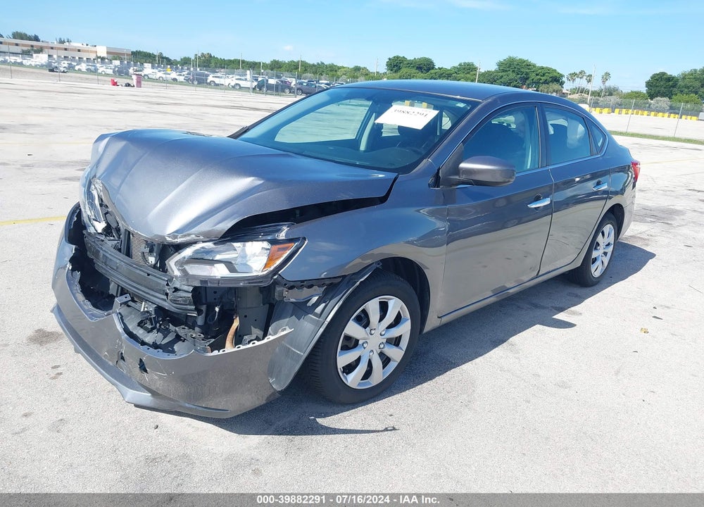 2019 NISSAN SENTRA S VIN: 3N1AB7AP5KY251305