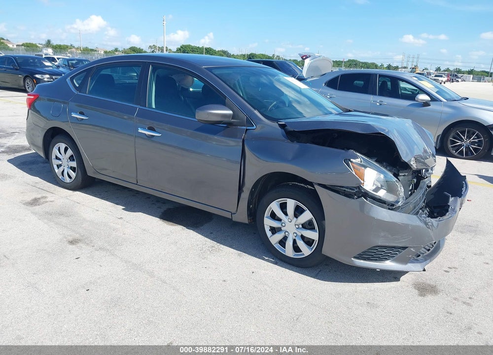 2019 NISSAN SENTRA S VIN: 3N1AB7AP5KY251305