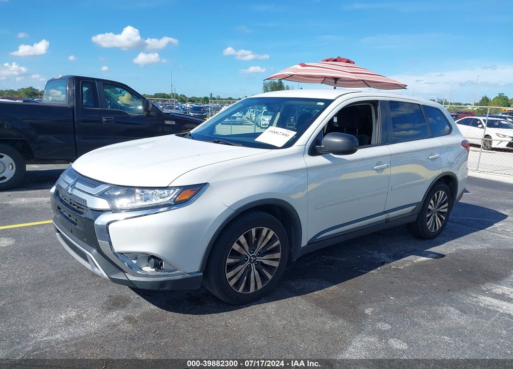 2019 MITSUBISHI OUTLANDER ES VIN: JA4AD2A3XKZ047915