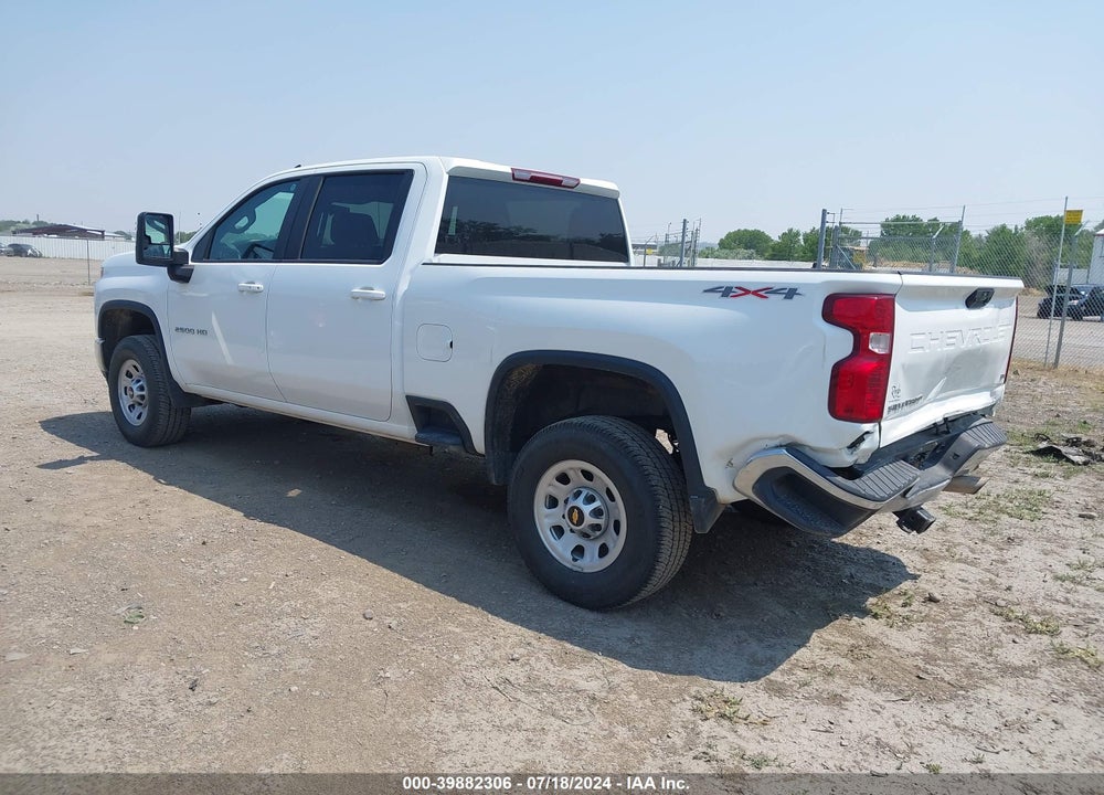 2021 CHEVROLET SILVERADO 2500HD 4WD STANDARD BED LT VIN: 1GC4YNE74MF316405