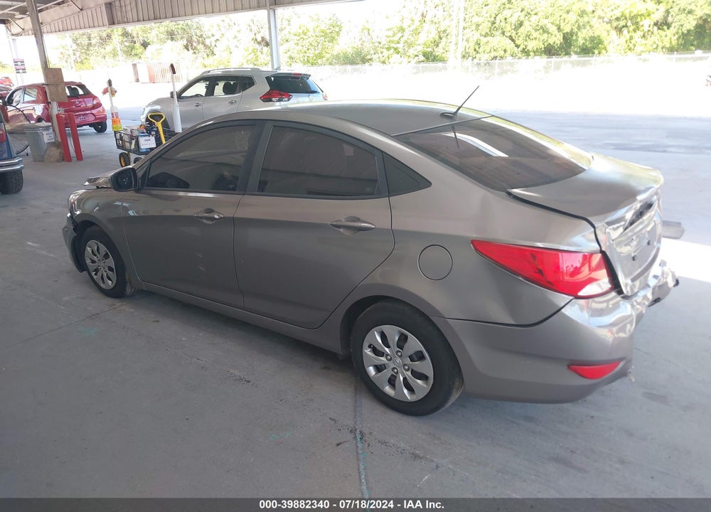 2017 HYUNDAI ACCENT SE VIN: KMHCT4AE4HU377582